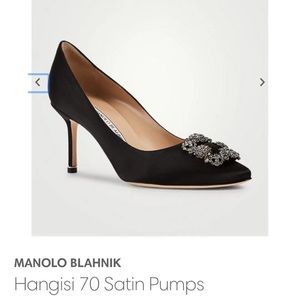 hangisi 70 satin pumps
